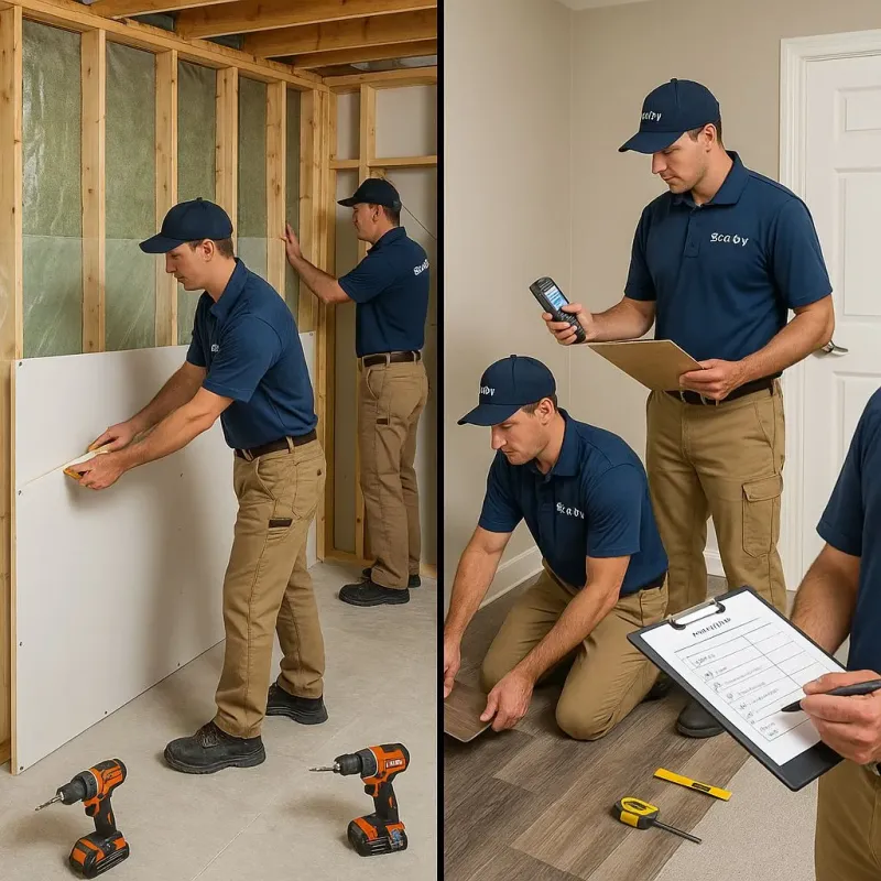 Repairs and Reconstruction process in Black Lick, PA