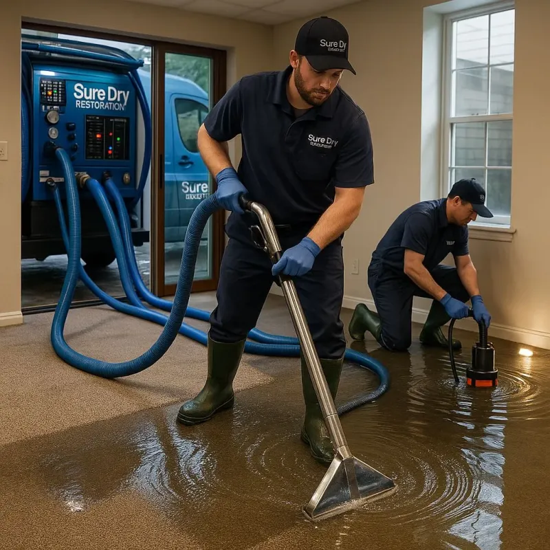 Water Extraction and Removal process in Black Lick, PA